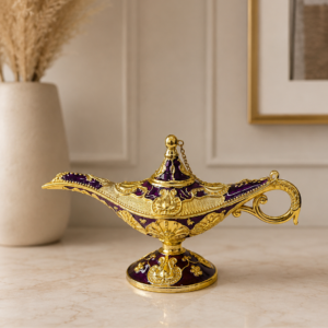 Gold Purple Gold Aladdin Showpiece