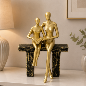 Golden Decorative Sculpture