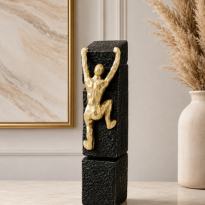 Black Decorative Sculpture