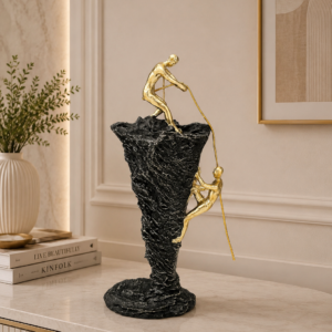 Black Decorative Sculpture