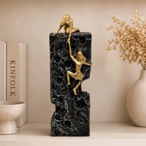 Black Decorative Sculpture