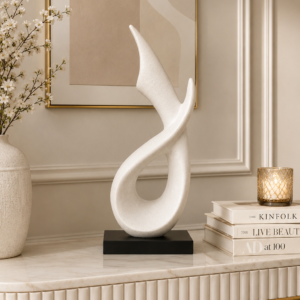 Black Decorative Sculpture