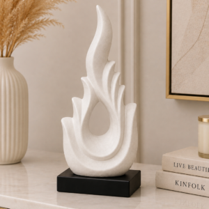 Black Decorative Sculpture